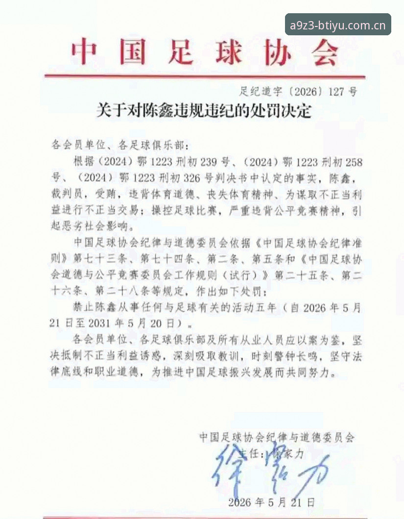 中国足协第三批禁足名单出炉：行业整顿进入深水区，b体育平台深度解析最新动态